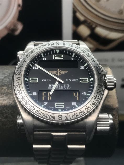 breitling emergency titanium replica|breitling emergency for sale.